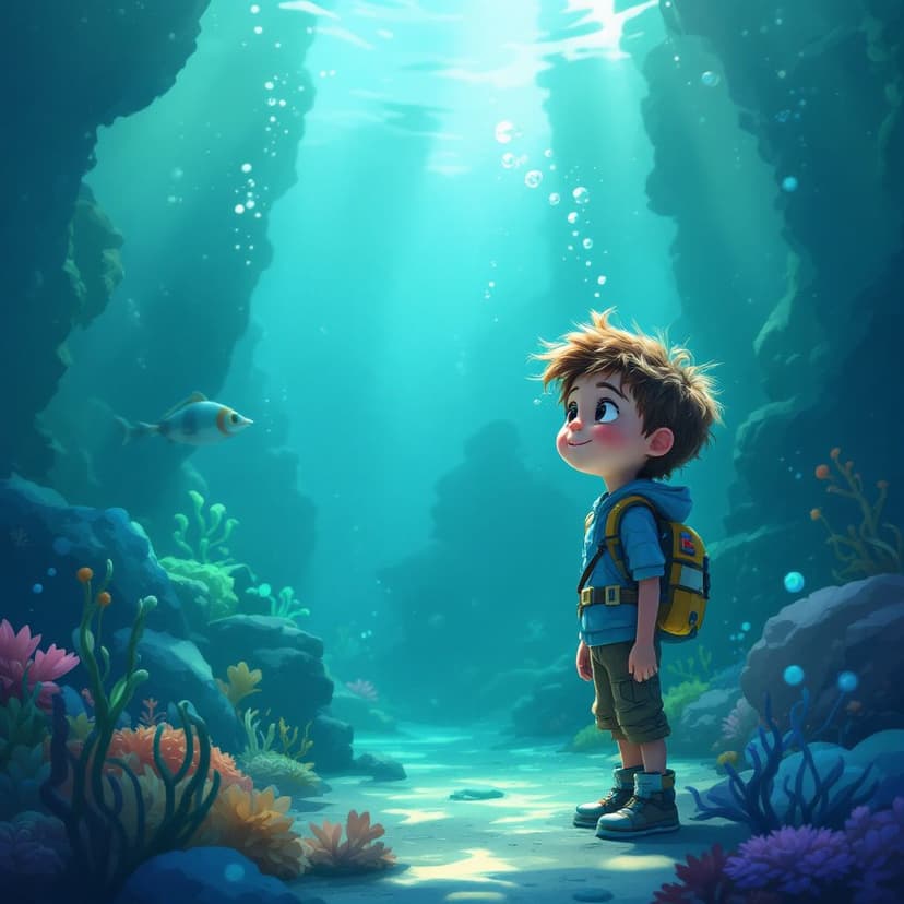 Harper's Underwater Explorer: Discovering lost cities with merpeople story preview