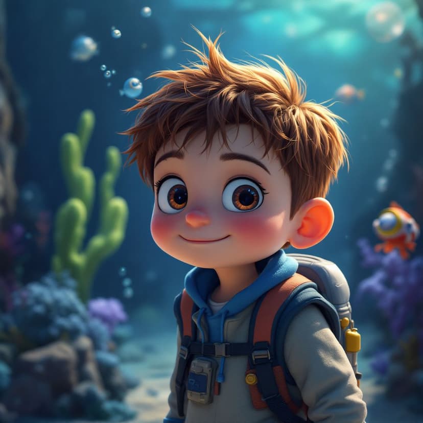 Leo's Underwater Explorer: Discovering lost cities with merpeople story preview