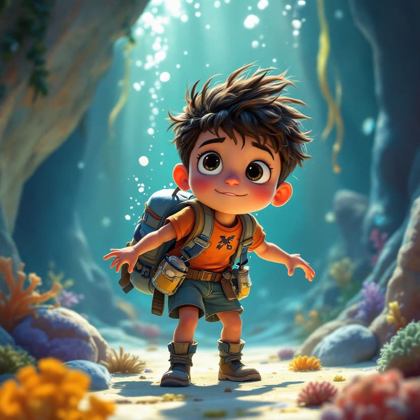 Levi's Underwater Explorer: Discovering lost cities with merpeople story preview