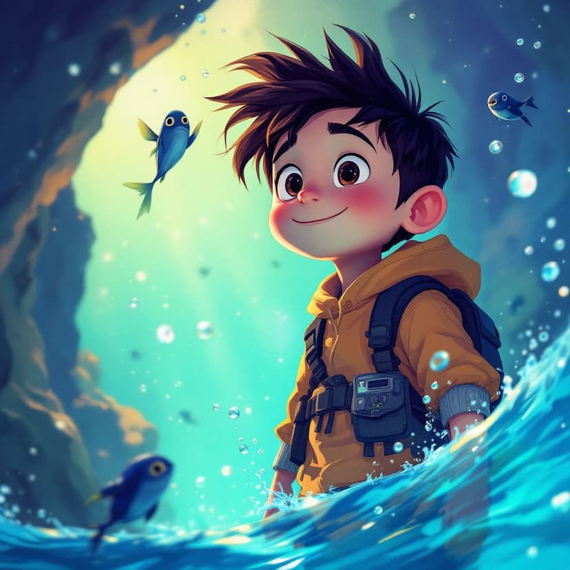 Liam's Underwater Explorer: Discovering lost cities with merpeople story preview
