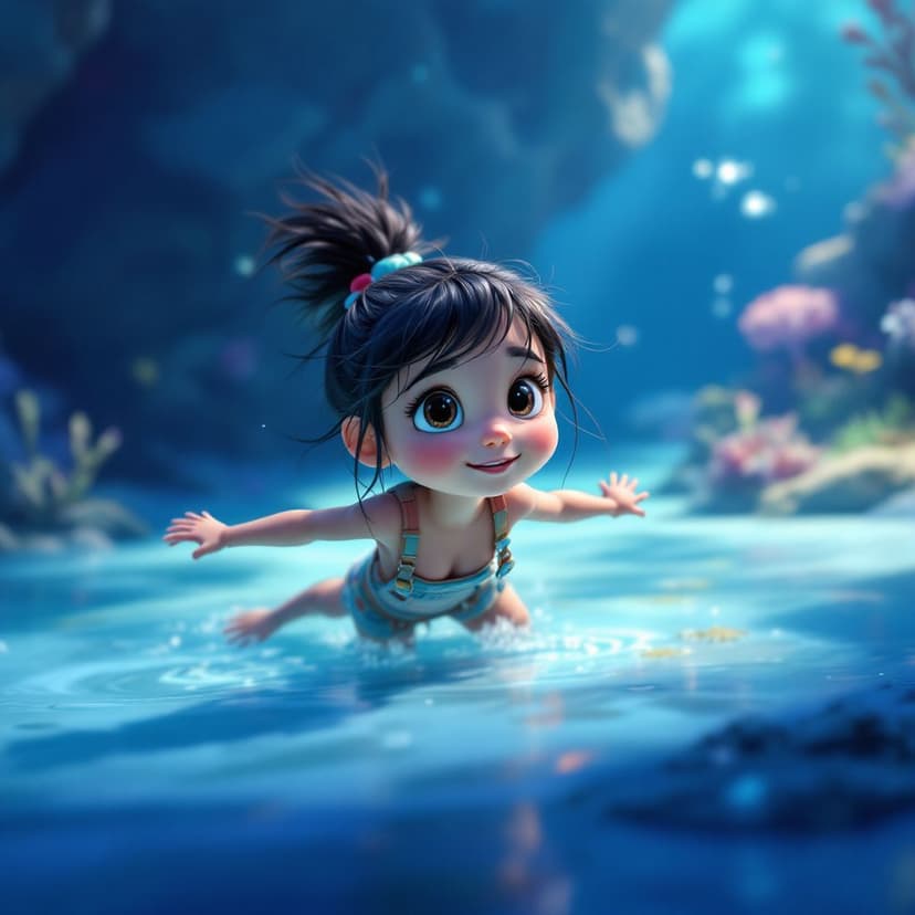 Lily's Underwater Explorer: Discovering lost cities with merpeople story preview