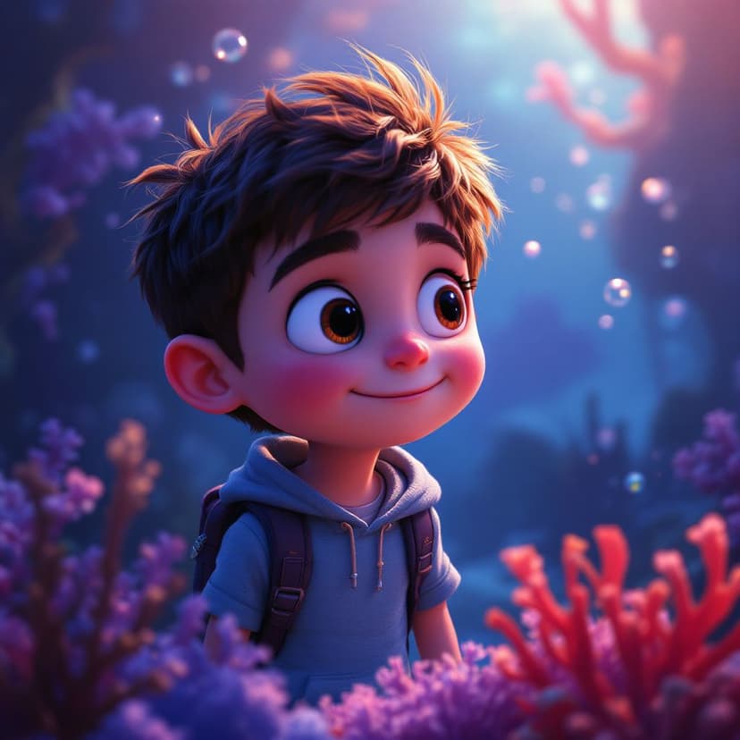 Lucas's Underwater Explorer: Discovering lost cities with merpeople story preview