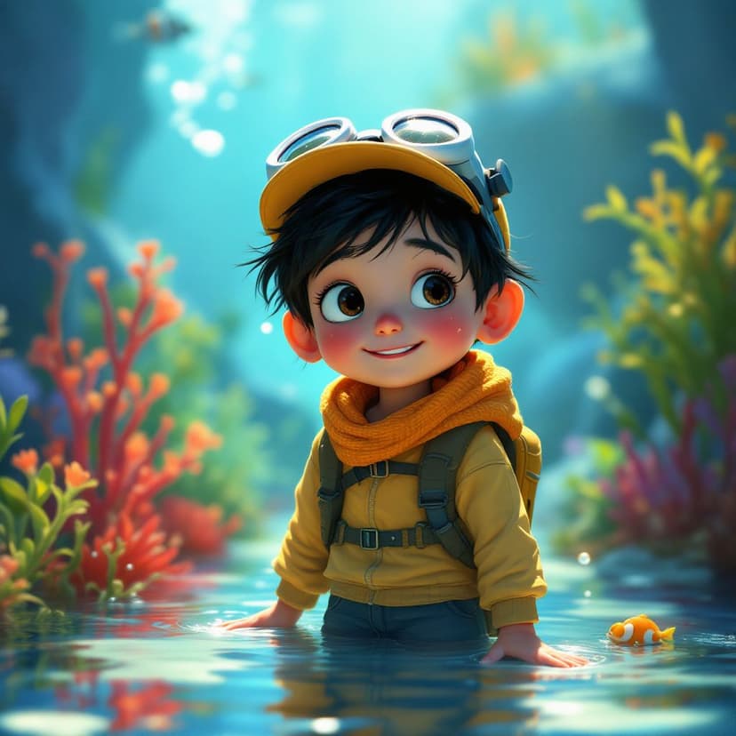 Luna's Underwater Explorer: Discovering lost cities with merpeople story preview