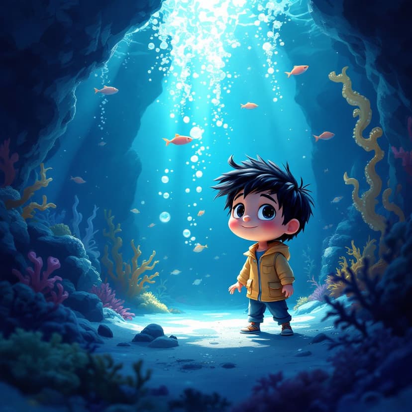 Michael's Underwater Explorer: Discovering lost cities with merpeople story preview