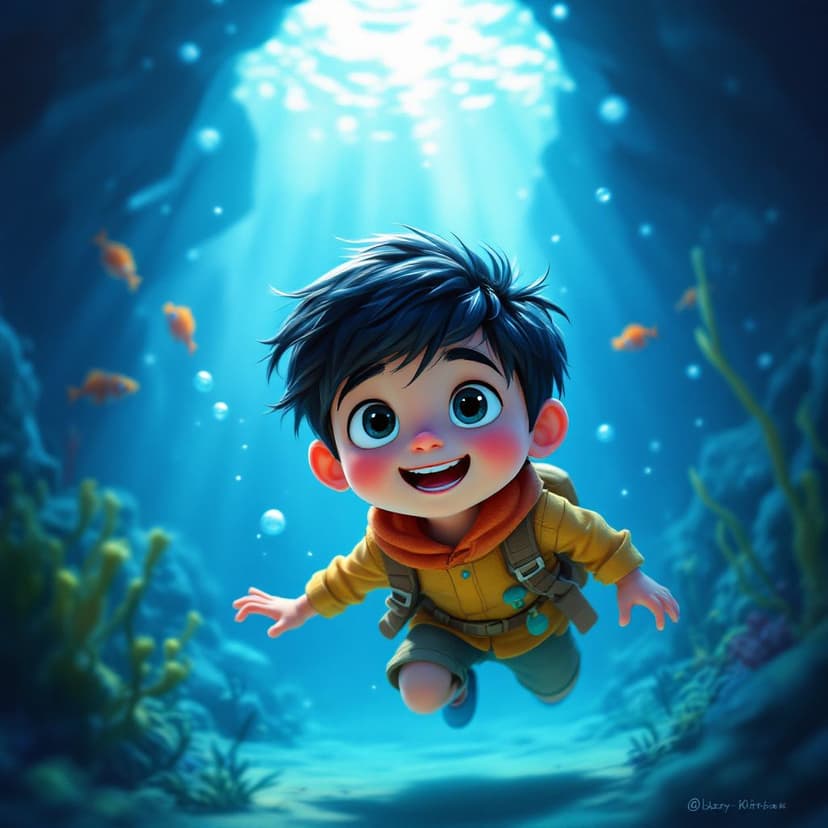 Noah's Underwater Explorer: Discovering lost cities with merpeople story preview