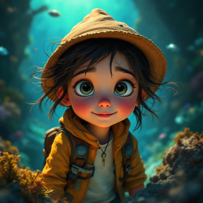 Olivia's Underwater Explorer: Discovering lost cities with merpeople story preview