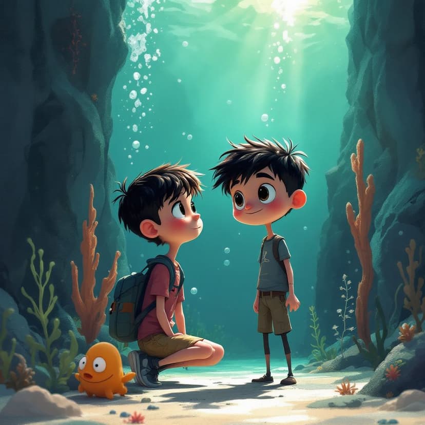 Samuel's Underwater Explorer: Discovering lost cities with merpeople story preview