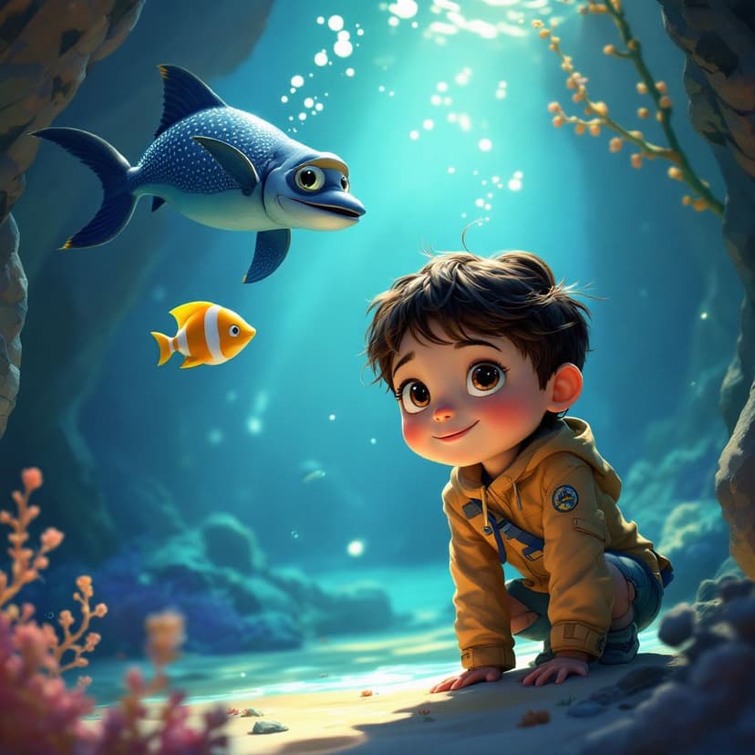 Scarlett's Underwater Explorer: Discovering lost cities with merpeople story preview