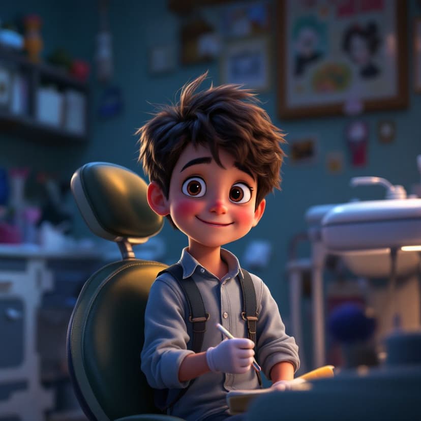 Oliver's Dentist Visit: Smile Heroes story preview