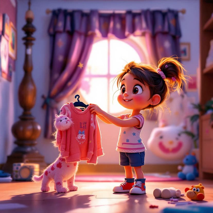 Olivia's Getting Dressed: Fashion Fun story preview