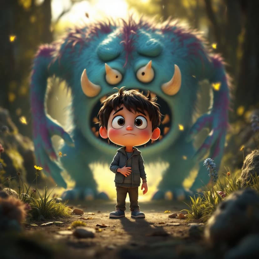 Liam's The Worry Monster: Managing Anxiety story preview
