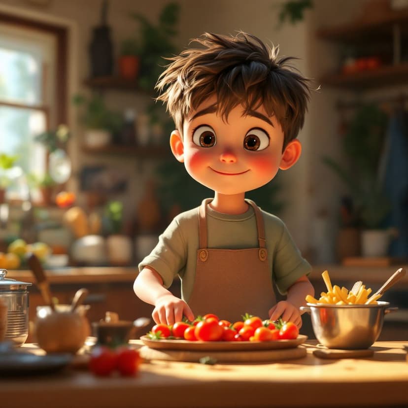 Liam's Cooking with Family: Kitchen Adventures story preview
