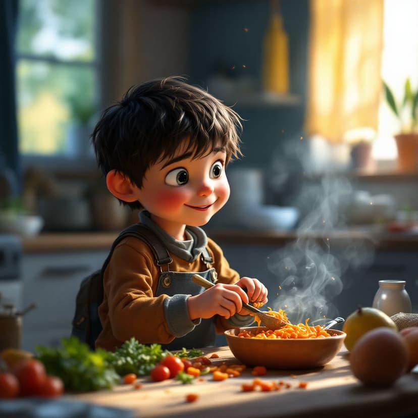 Oliver's Cooking with Family: Kitchen Adventures story preview