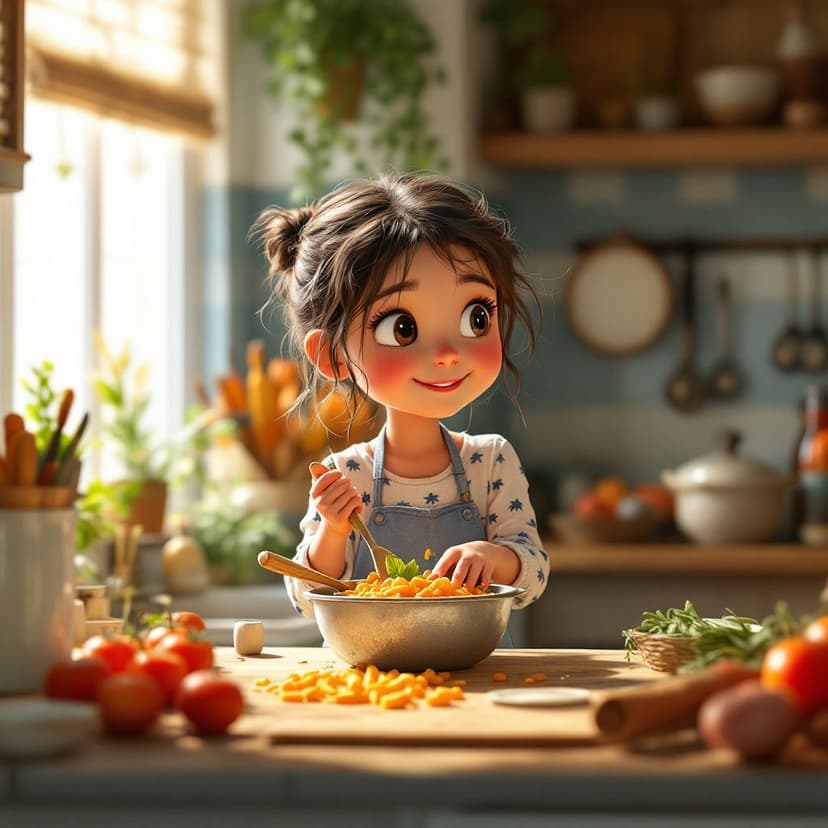 Olivia's Cooking with Family: Kitchen Adventures story preview