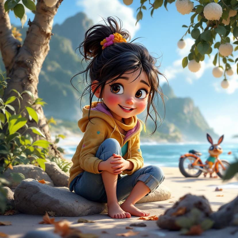 Olivia's Family Vacation Memories story preview