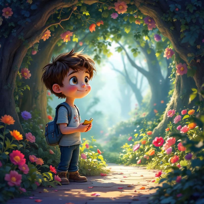 Liam's Fairy Garden: Tiny Magical Friends story preview