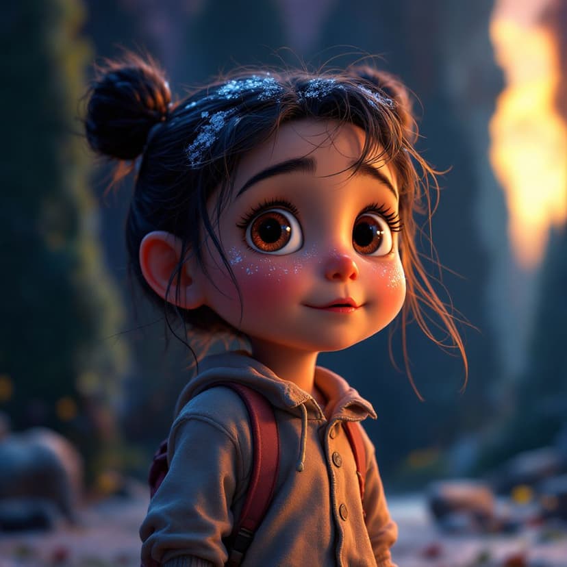 Amelia's Alien Planet: Exploring a new world with alien friends story preview