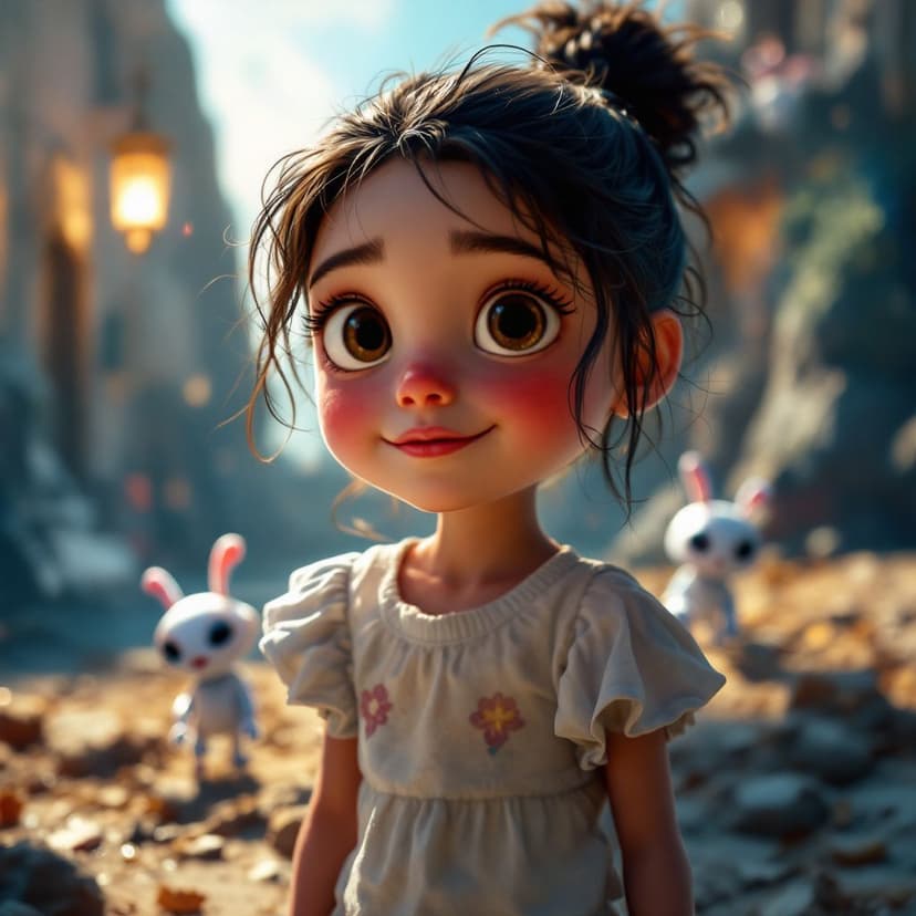 Aria's Alien Planet: Exploring a new world with alien friends story preview