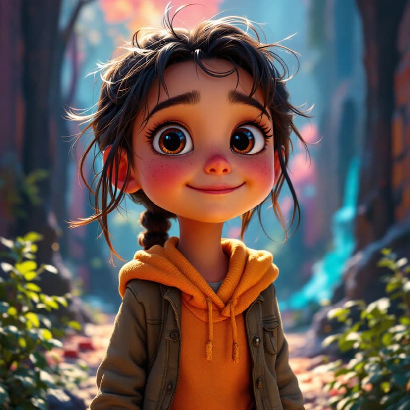 Camila's Alien Planet: Exploring a new world with alien friends story preview