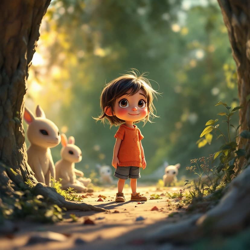 Emma's Alien Planet: Exploring a new world with alien friends story preview