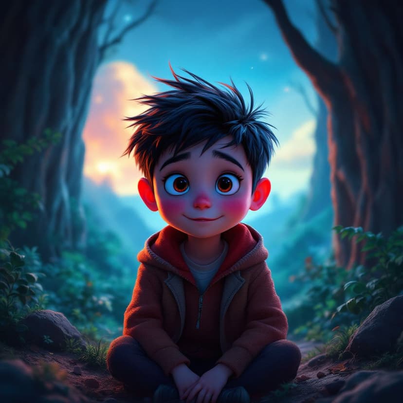 Henry's Alien Planet: Exploring a new world with alien friends story preview