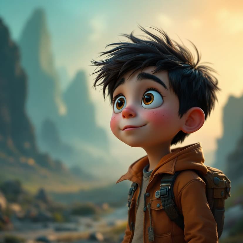 James's Alien Planet: Exploring a new world with alien friends story preview