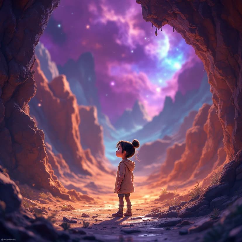 Luna's Alien Planet: Exploring a new world with alien friends story preview