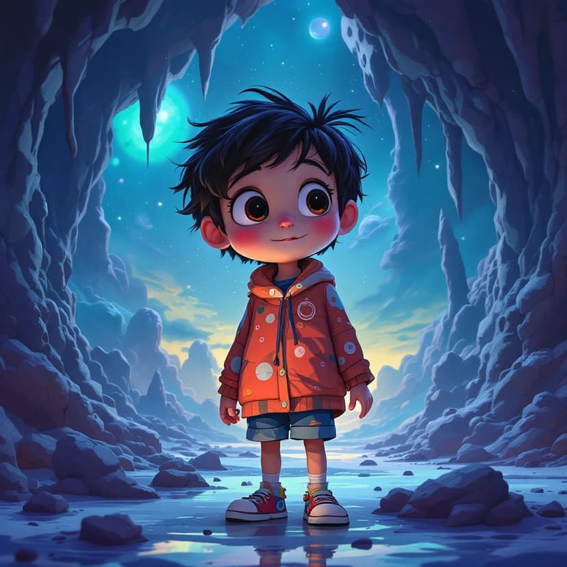 Nora's Alien Planet: Exploring a new world with alien friends story preview