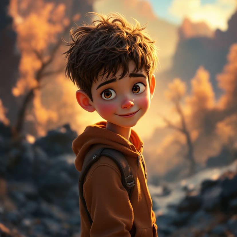 Theodore's Alien Planet: Exploring a new world with alien friends story preview