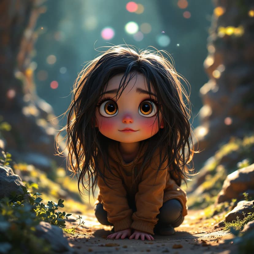 Violet's Alien Planet: Exploring a new world with alien friends story preview