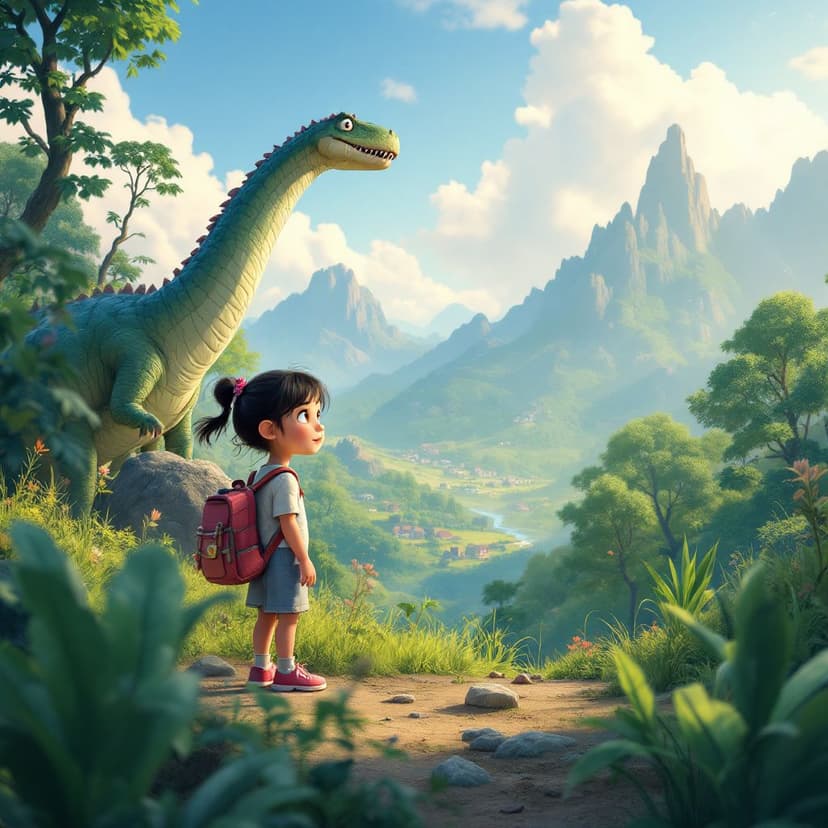 Amelia's Dinosaur World: Exploring a world of dinosaurs and prehistoric creatures story preview
