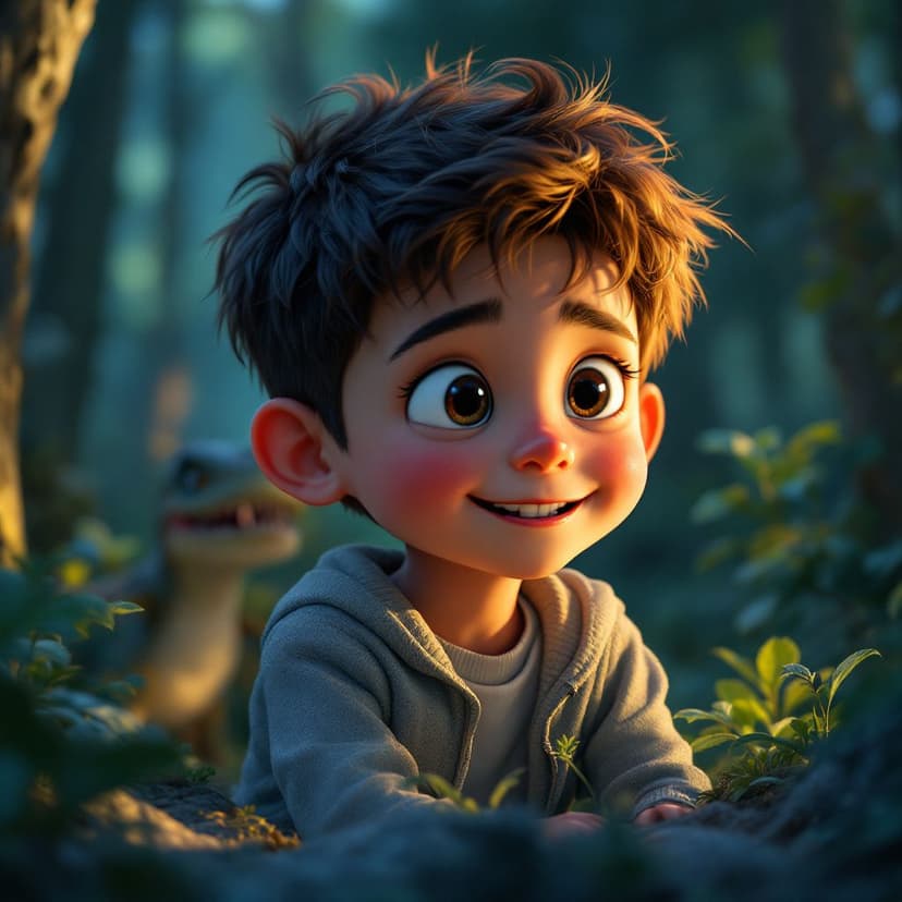 Asher's Dinosaur World: Exploring a world of dinosaurs and prehistoric creatures story preview