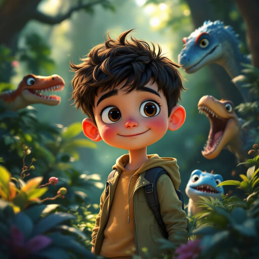 Elijah's Dinosaur World: Exploring a world of dinosaurs and prehistoric creatures story preview