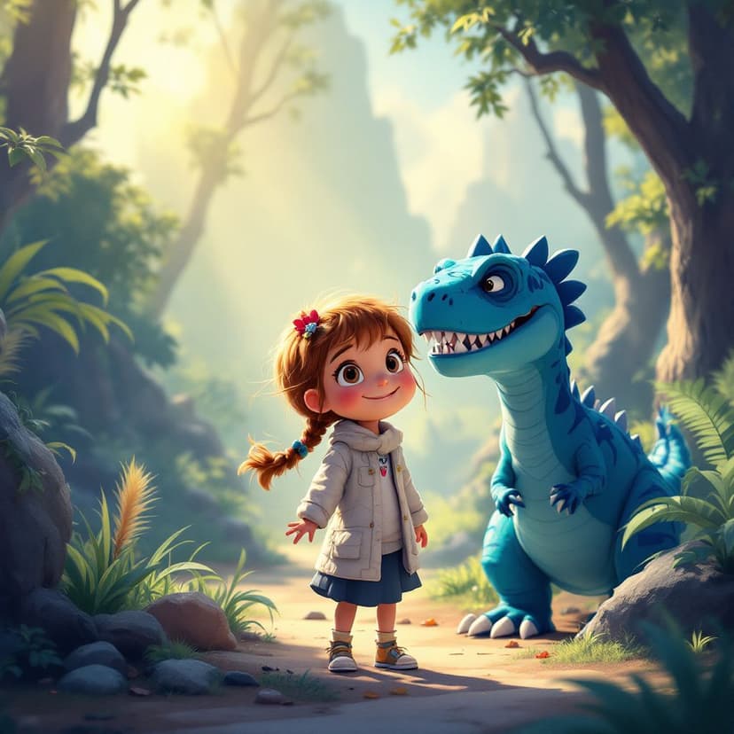 Elizabeth's Dinosaur World: Exploring a world of dinosaurs and prehistoric creatures story preview