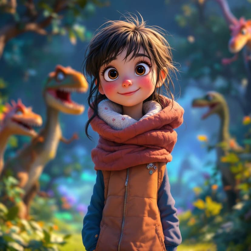 Emily's Dinosaur World: Exploring a world of dinosaurs and prehistoric creatures story preview