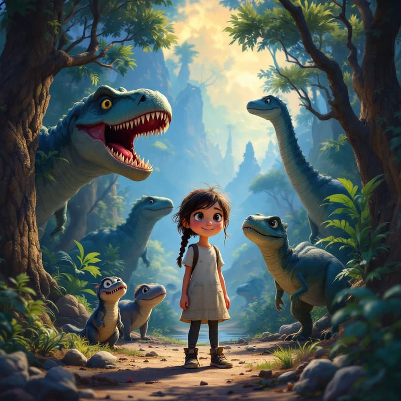 Gianna's Dinosaur World: Exploring a world of dinosaurs and prehistoric creatures story preview