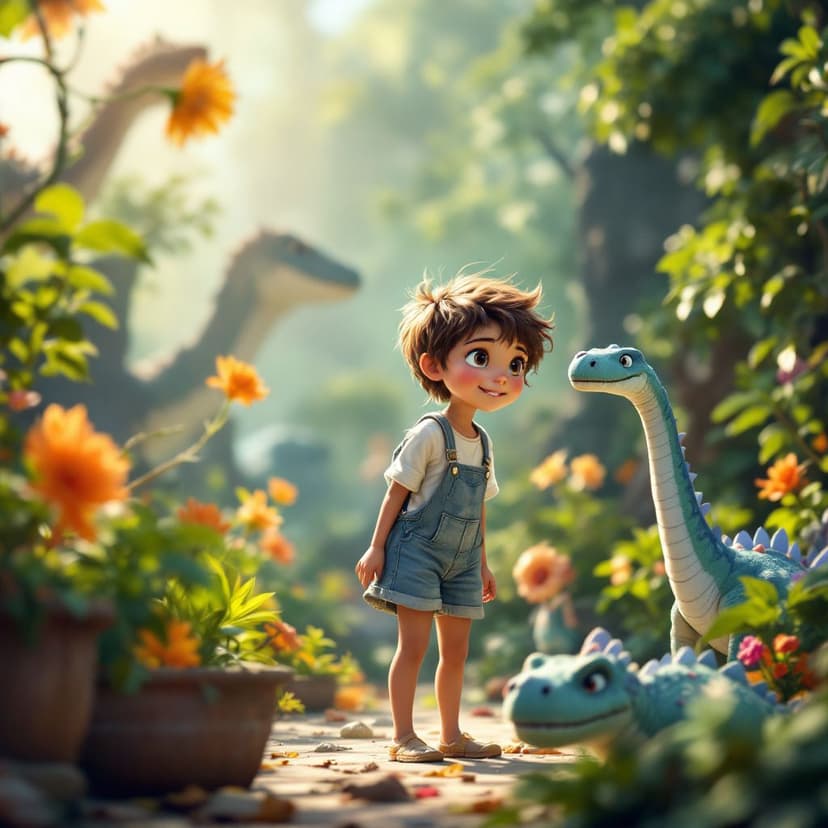 Hazel's Dinosaur World: Exploring a world of dinosaurs and prehistoric creatures story preview