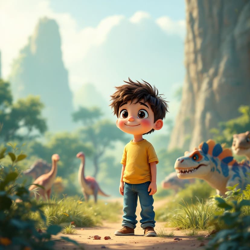 James's Dinosaur World: Exploring a world of dinosaurs and prehistoric creatures story preview