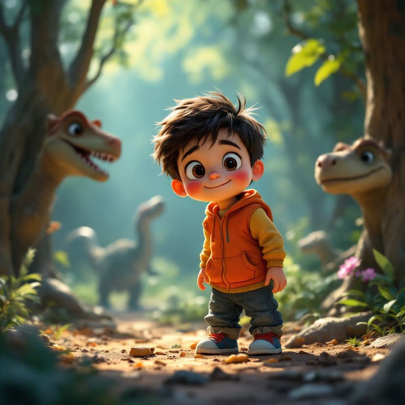 Leo's Dinosaur World: Exploring a world of dinosaurs and prehistoric creatures story preview