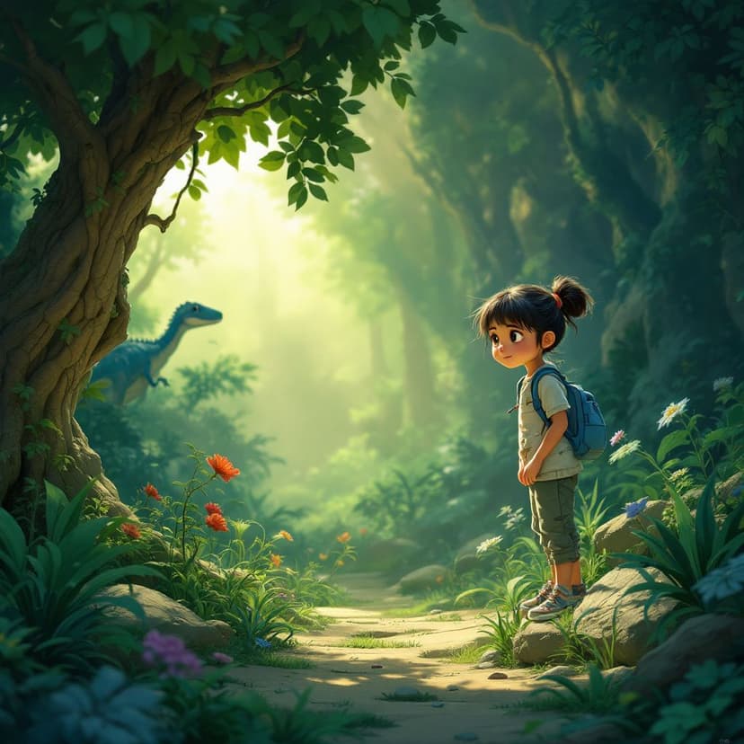 Mia's Dinosaur World: Exploring a world of dinosaurs and prehistoric creatures story preview
