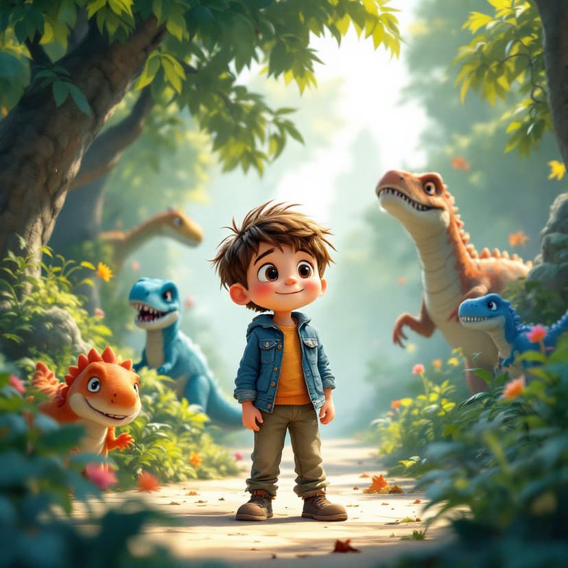 Owen's Dinosaur World: Exploring a world of dinosaurs and prehistoric creatures story preview