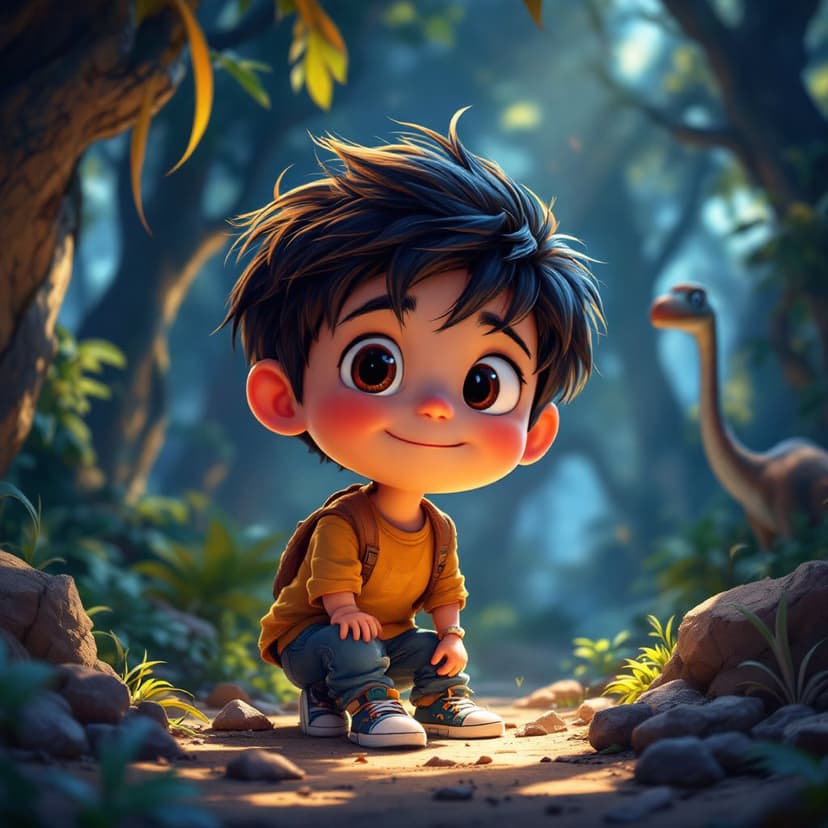 Samuel's Dinosaur World: Exploring a world of dinosaurs and prehistoric creatures story preview