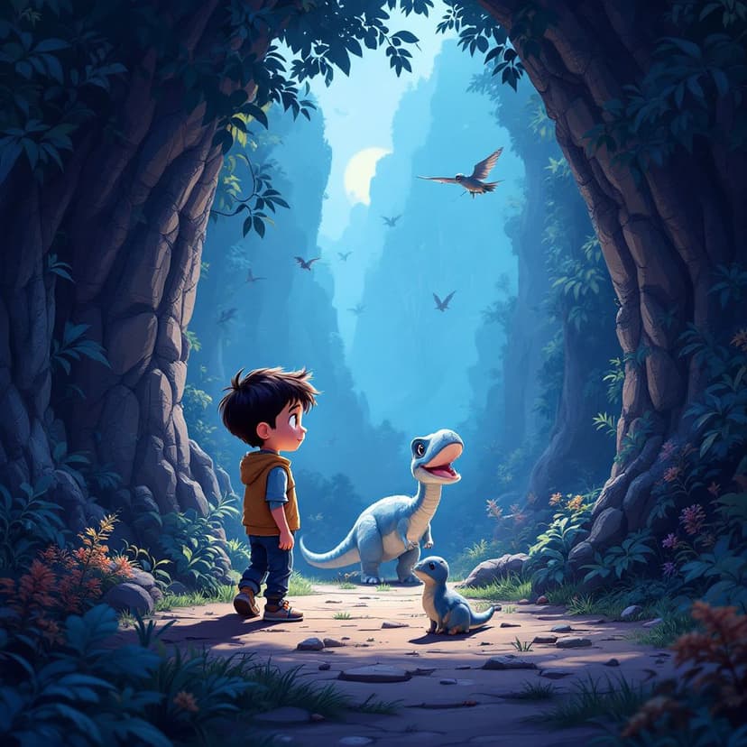 Sebastian's Dinosaur World: Exploring a world of dinosaurs and prehistoric creatures story preview