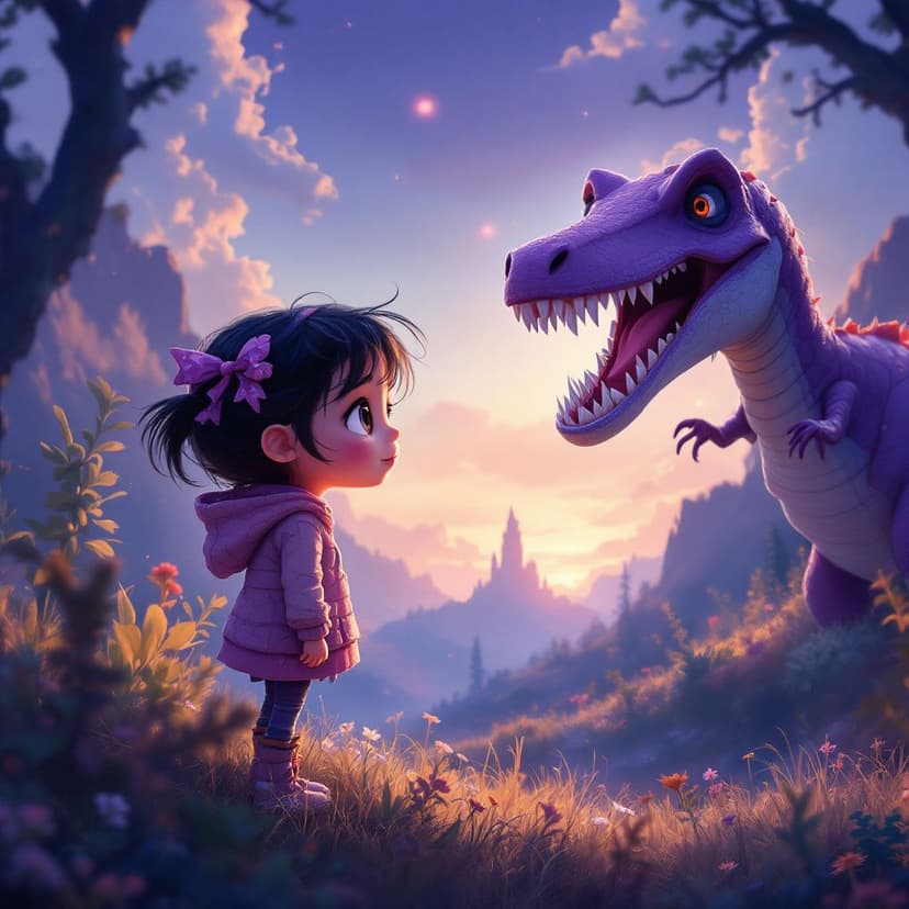Violet's Dinosaur World: Exploring a world of dinosaurs and prehistoric creatures story preview