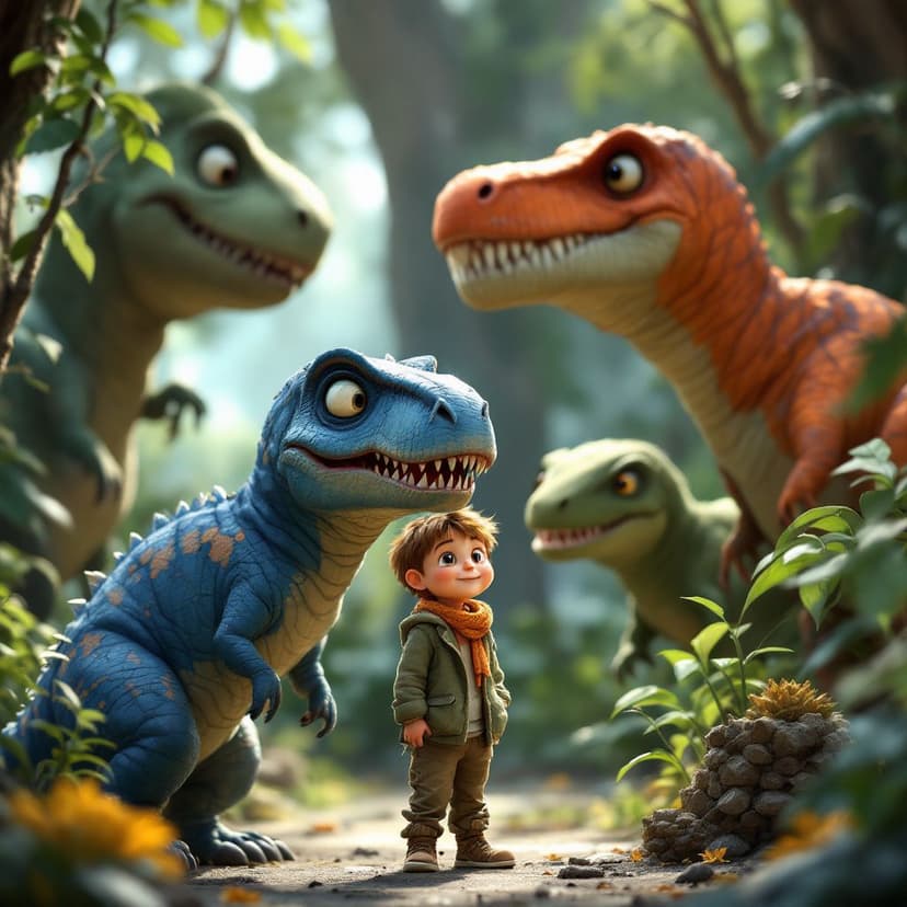 William's Dinosaur World: Exploring a world of dinosaurs and prehistoric creatures story preview