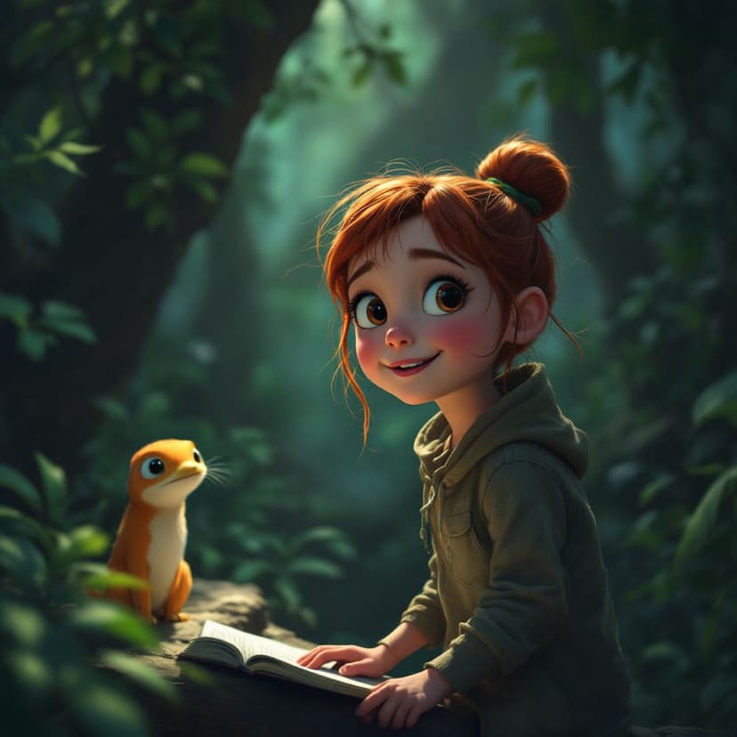 Aurora's Jungle Adventure: Leading a wildlife rescue mission story preview