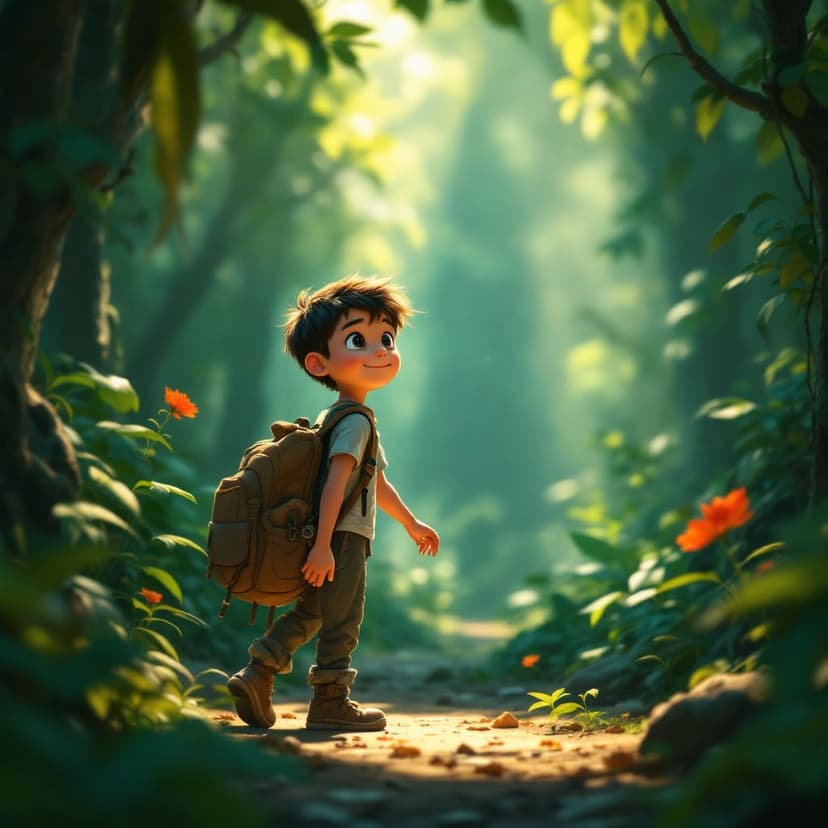 Benjamin's Jungle Adventure: Leading a wildlife rescue mission story preview
