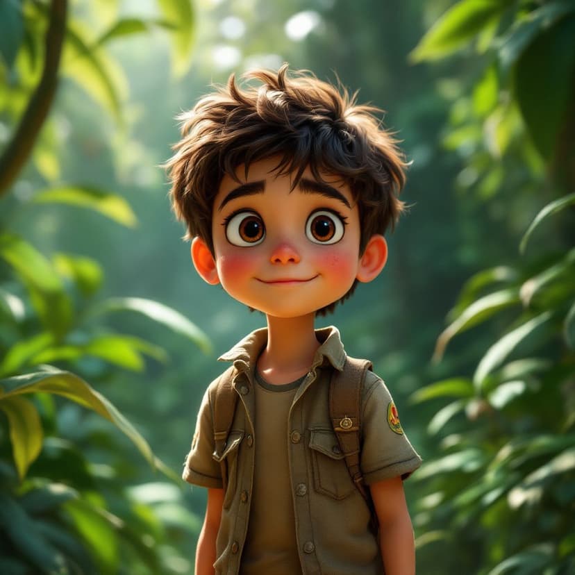 Daniel's Jungle Adventure: Leading a wildlife rescue mission story preview