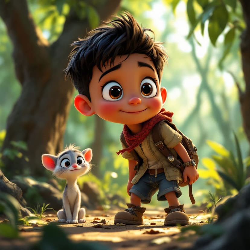 Elijah's Jungle Adventure: Leading a wildlife rescue mission story preview