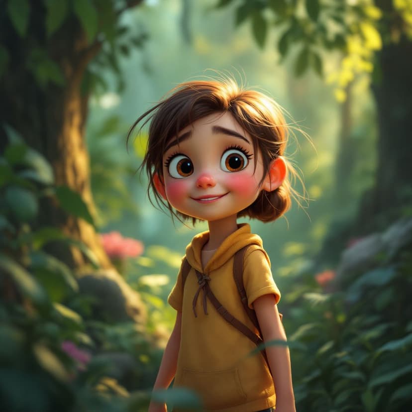 Hazel's Jungle Adventure: Leading a wildlife rescue mission story preview
